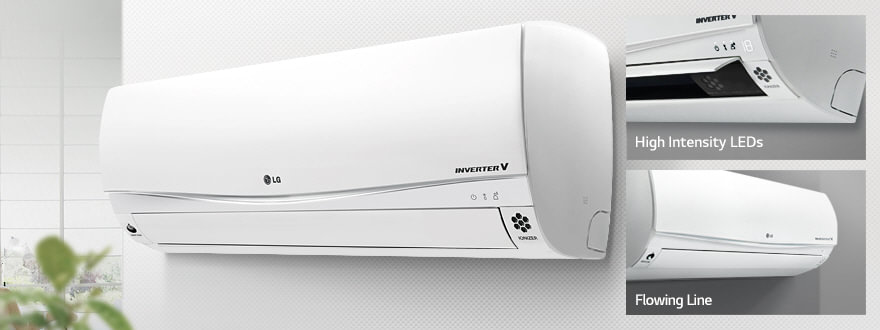 ظاهر کولر گازی و اسپلیت 9000 نکست پلاس 2 ال جی مدل NP097SK1