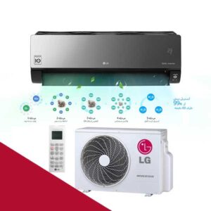 کولر گازی و اسپلیت 12000 آرت کول ال جی مدل NA128SK1