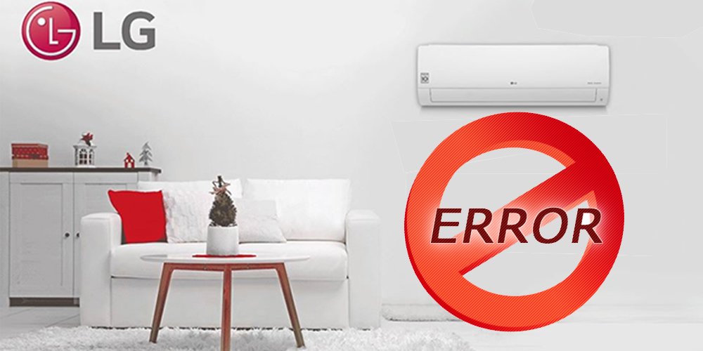 کد خطای کولر گازی ال جی