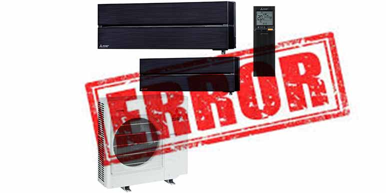 کد خطا کولر گازی میتسوبیشی